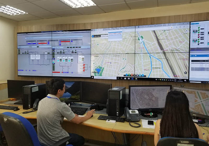  Christie instala paneles LCD de videowall para salas de control de empresa de gestión de agua