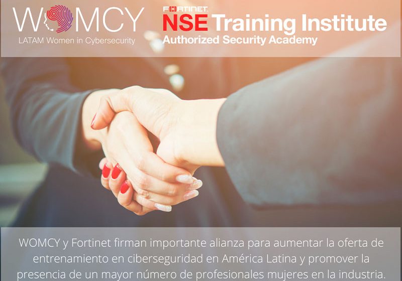  WOMCY y Fortinet firman alianza para entrenar en ciberseguridad