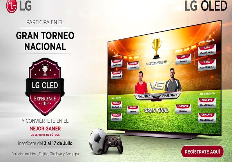  LG Oled Experience Cup: el torneo que busca al  mejor jugador de e-sports de Perú
