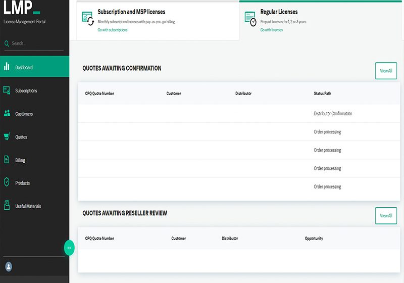  Kaspersky License Management acelera pedidos de licencias para socios y distribuidores 