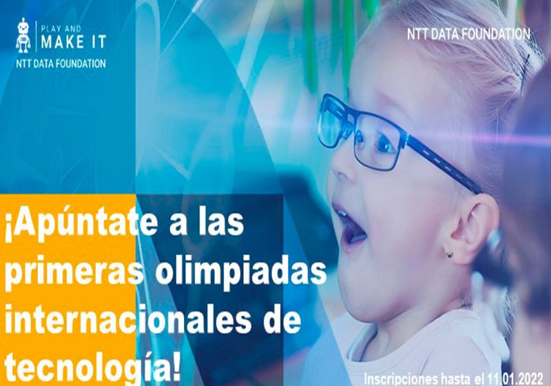  Un plan tecnológico para niños y adolescentes: abiertas las inscripciones para las olimpiadas de NTT DATA FOUNDATION