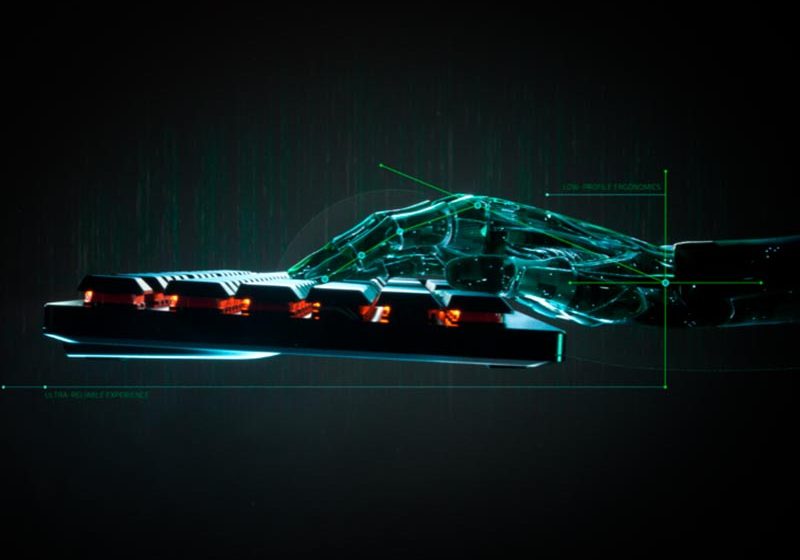  Rendimiento de alto perfil en un paquete de bajo perfil con el Razer Deathstalker v2