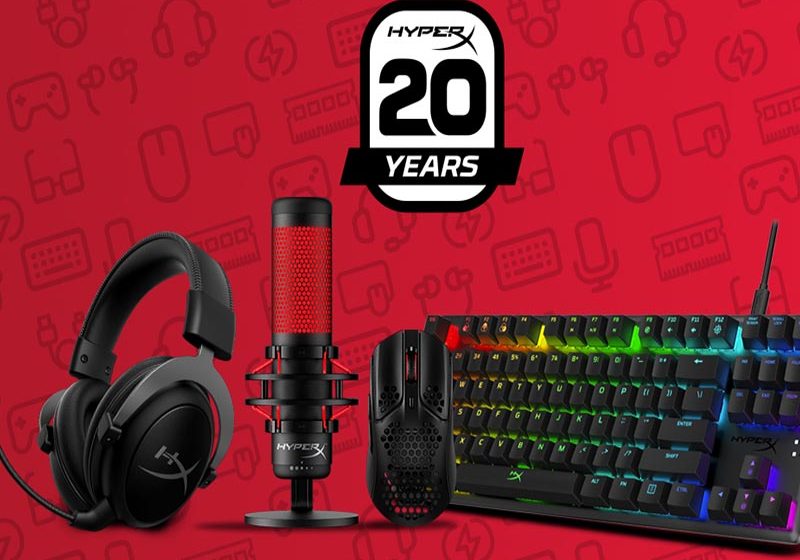  HyperX celebra 20 años en gaming