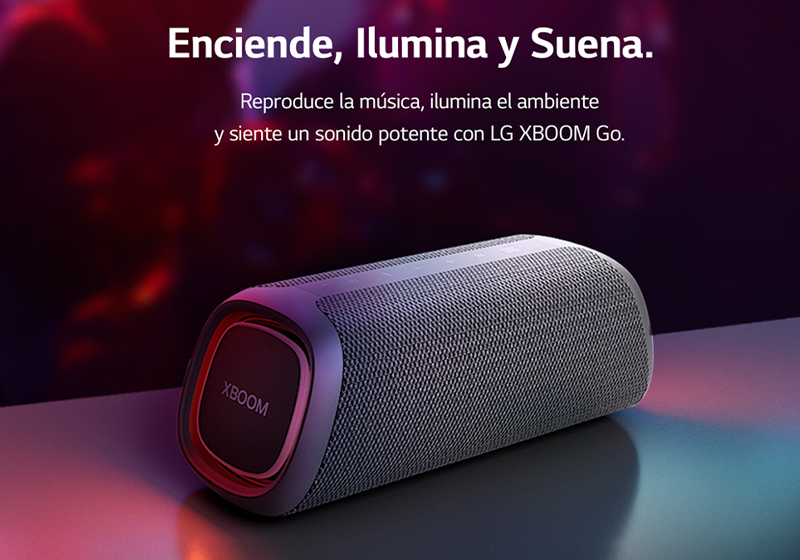 Nuevos equipos de audio: LG lanza parlantes portátiles sumergibles en el agua