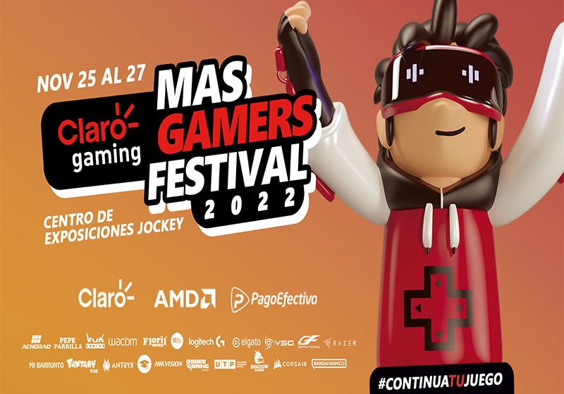  Claro gaming MasGamers Festival 2022 presenta actividades y exhibiciones para esta edición