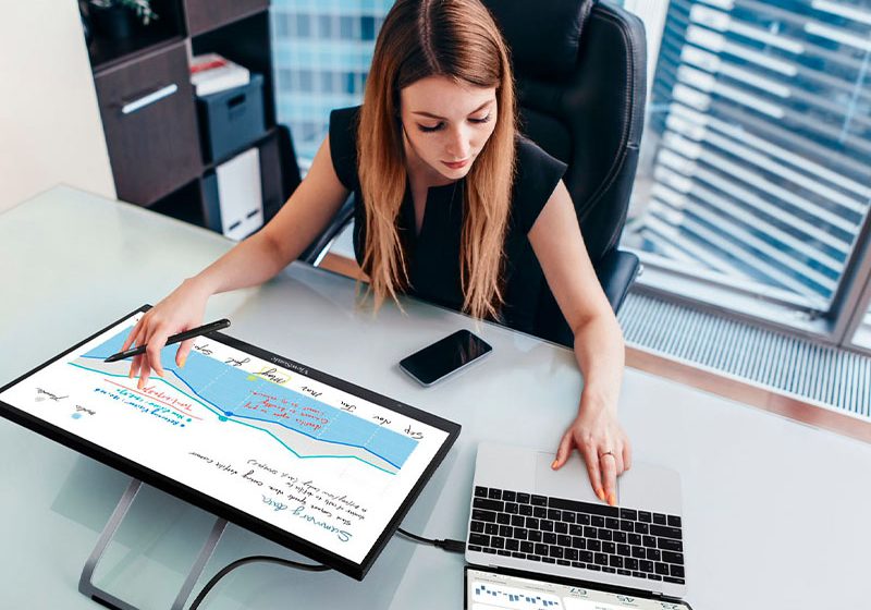  ViewSonic amplía la funcionalidad del espacio de trabajo con el nuevo display touch diseñado para mejorar la productividad