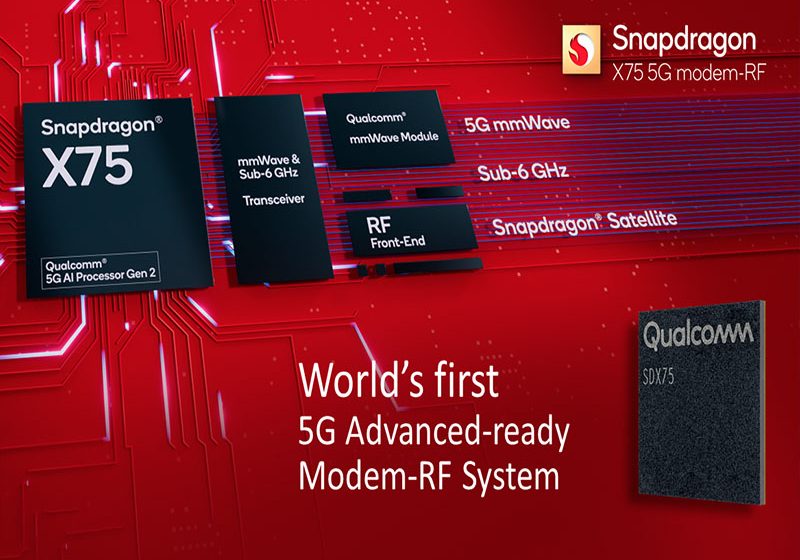  Qualcomm inicia la siguiente fase de 5G con el primer módem RF 5G Advanced