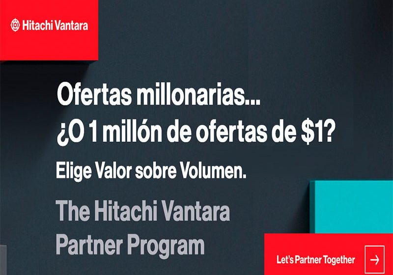  Hitachi Vantara: Una oportunidad para el crecimiento de los socios de negocios