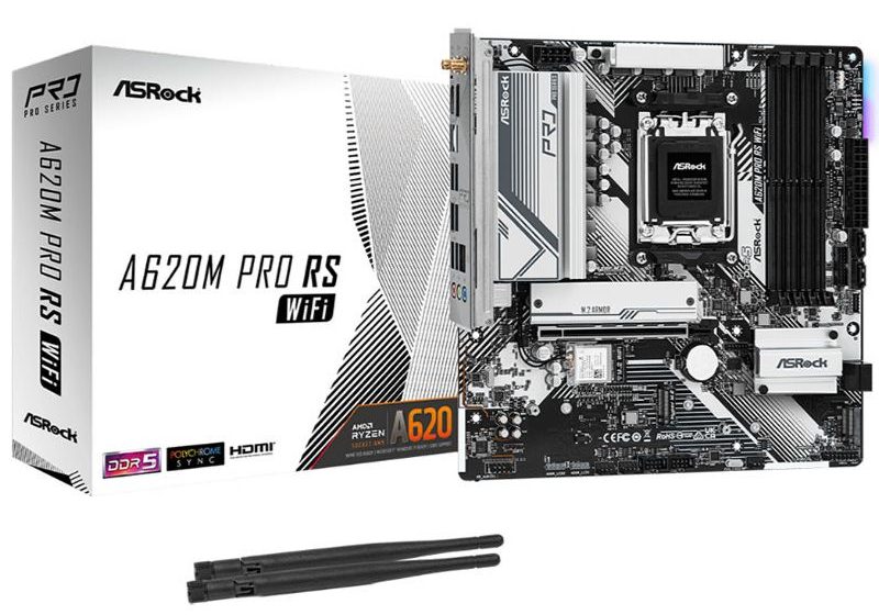  ASRock lanza línea de motherboards AMD a620 para procesadores Ryzen