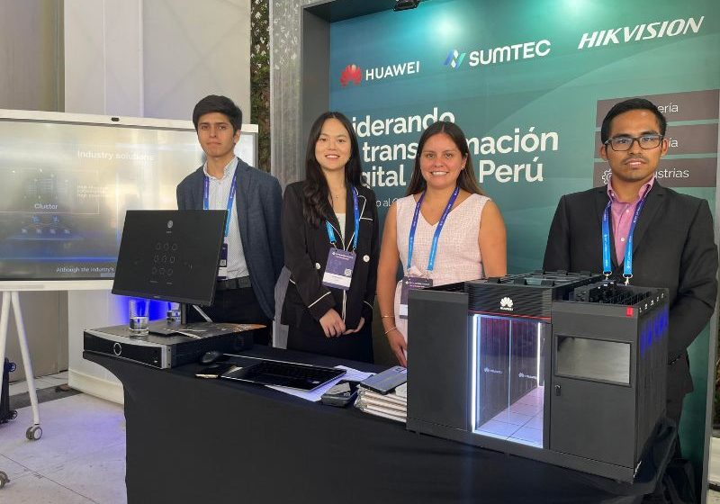  Sumtec Perú, Huawei y Hikvision presentaron tecnología para potenciar el desarrollo minero peruano