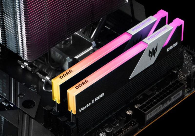  BIWIN lanza la memoria DDR5 Predator Vesta II RGB con velocidades de hasta 7200 MHz