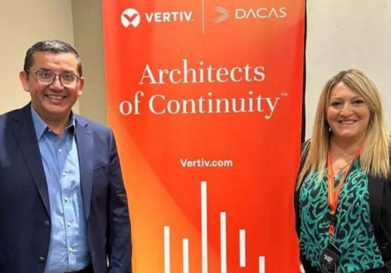  Vertiv anuncia acuerdo de distribución con DACAS Chile