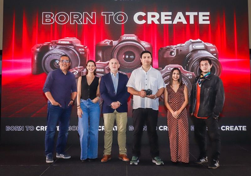  Canon lanza en Perú su familia de cámaras mirrorless EOS R