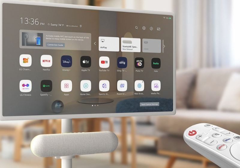  LG presenta el altavoz portátil StandbyMe