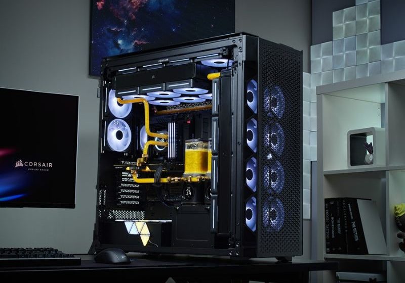 CORSAIR anuncia la disponibilidad del chasis para PC supertorre iCUE LINK 9000D RGB AIRFLOW