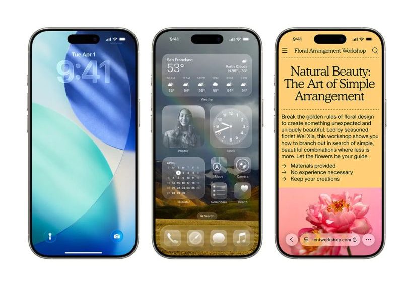  Liquid Glass, la nueva interfaz para todo el ecosistema Apple