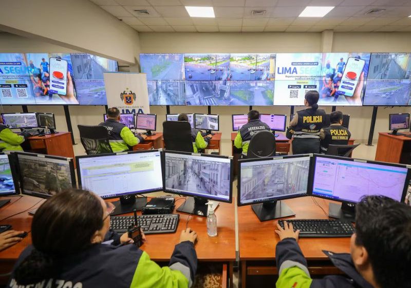  Municipios en Lima usan más videocámaras para seguridad ciudadana