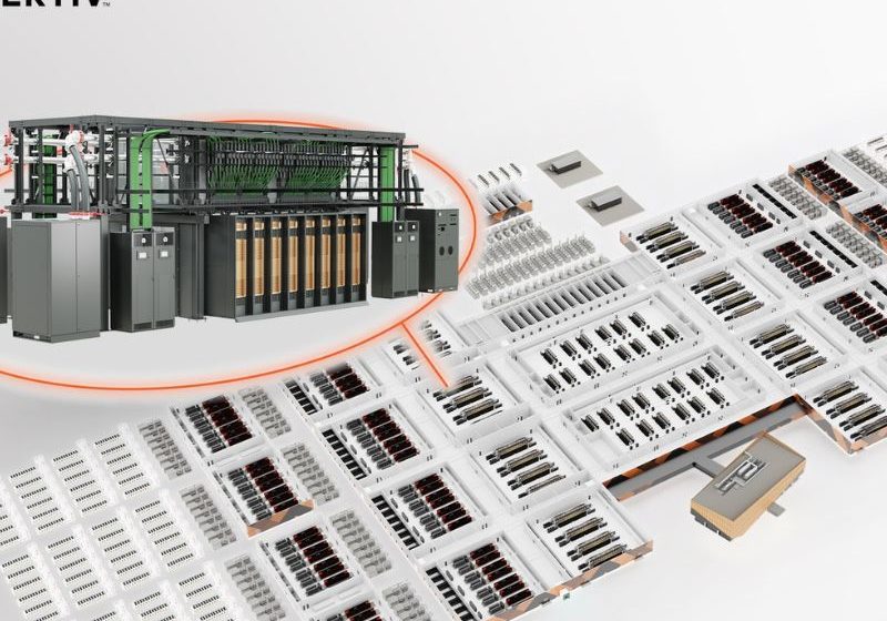  Vertiv y NVIDIA impulsan el diseño de fábricas de IA con infraestructura convergente