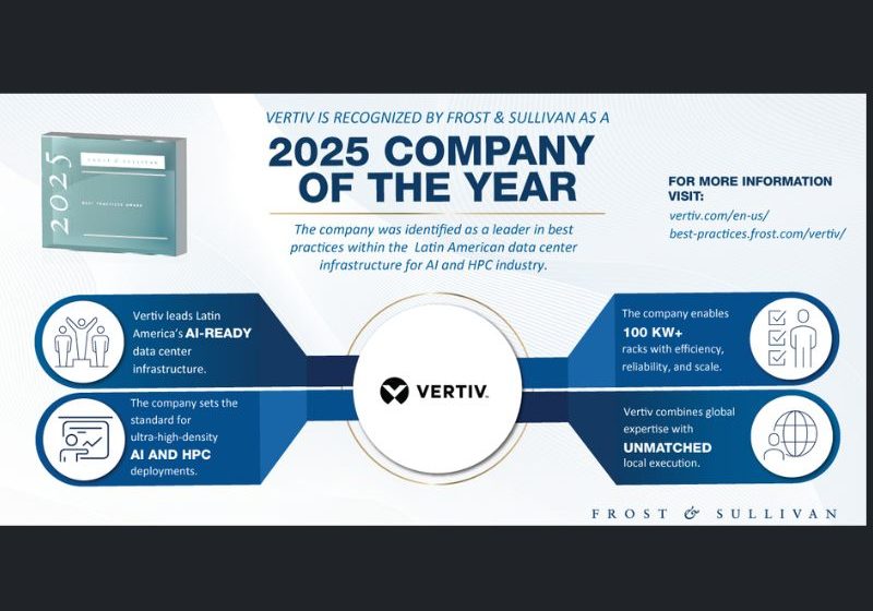  Vertiv impulsa la competitividad digital con infraestructura para IA y HPC en LATAM