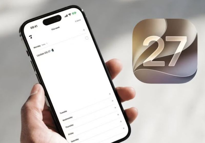  Lanzan oficialmente la nueva actualización de iOS 27