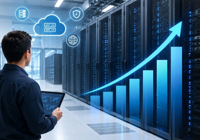  Mercado de arquitectura de centros de datos crecerá 12,7 % anual hasta 2033